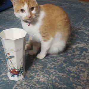 Vtg Japanese Bird Vase by JAY